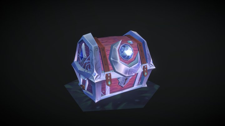 DAE Warchest - Night Elf 3D Model