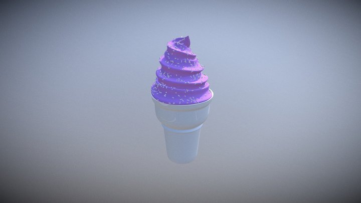 Ice Cream 3D Model
