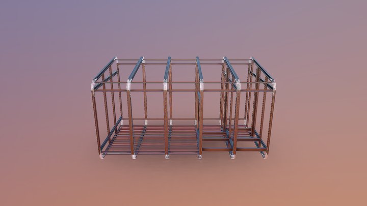 модуль какас 3D Model