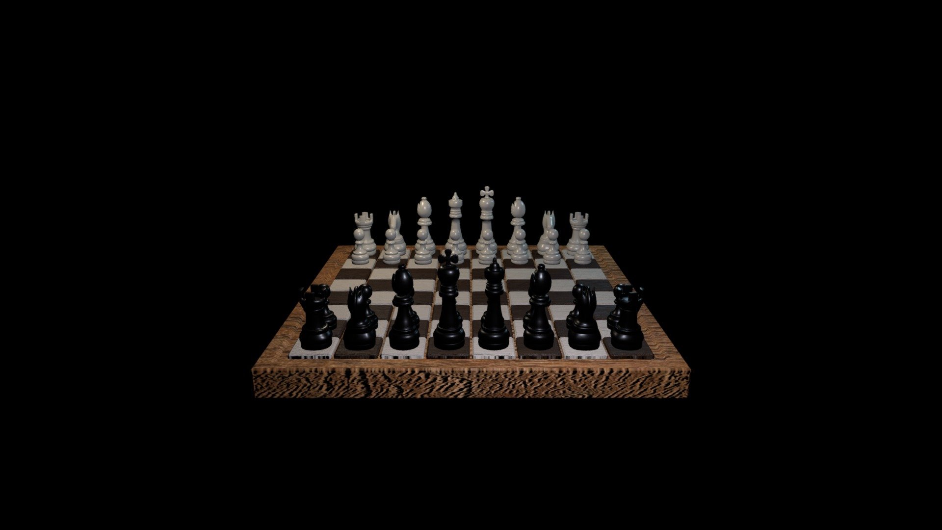 chess - ajedrez tablero 3D Print Model