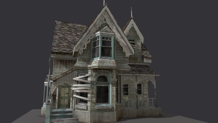 Grandma's House - House Model 3D Model