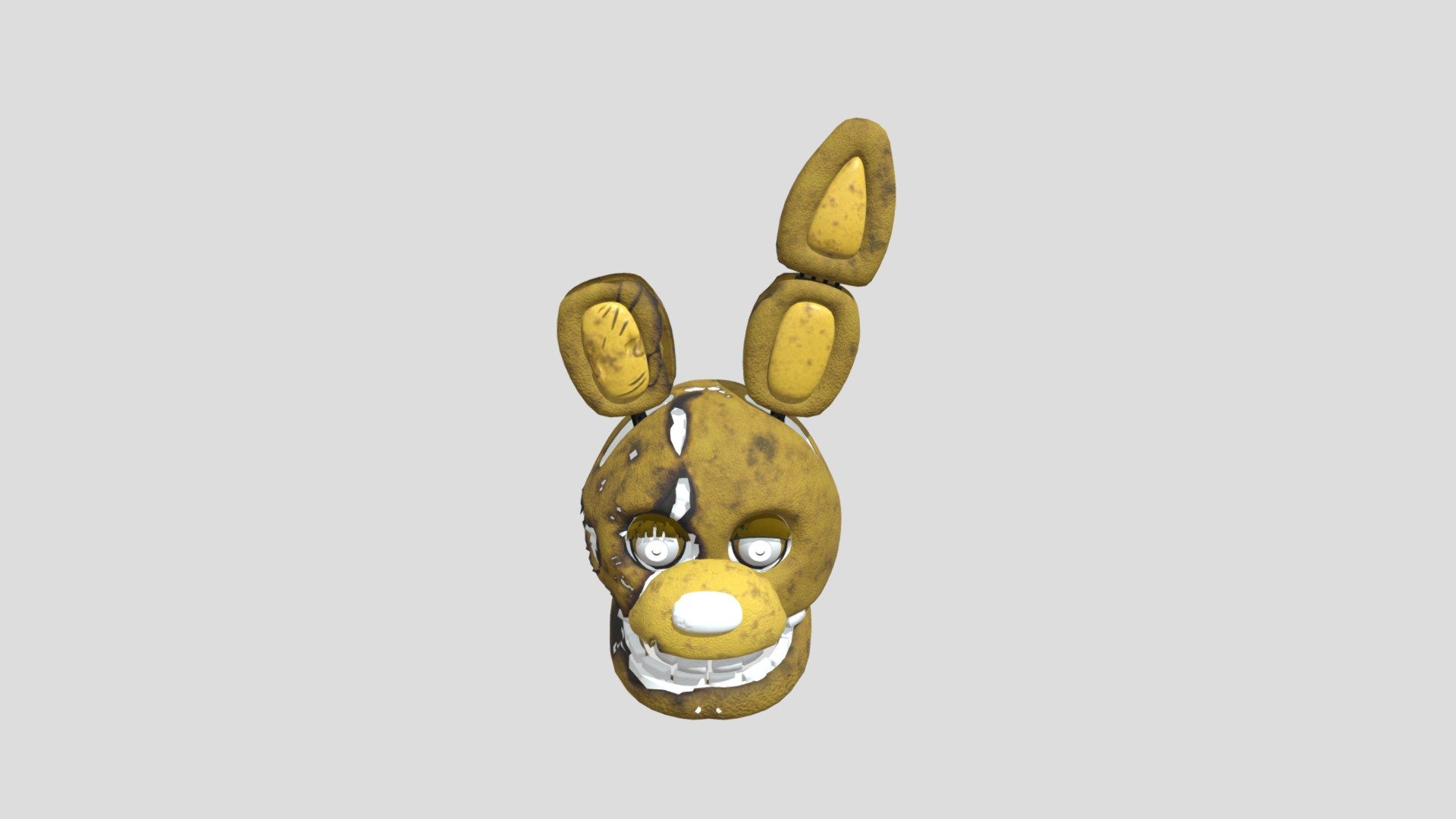 spring bonnie - Download Free 3D model by lukica890 [3bada1b] - Sketchfab