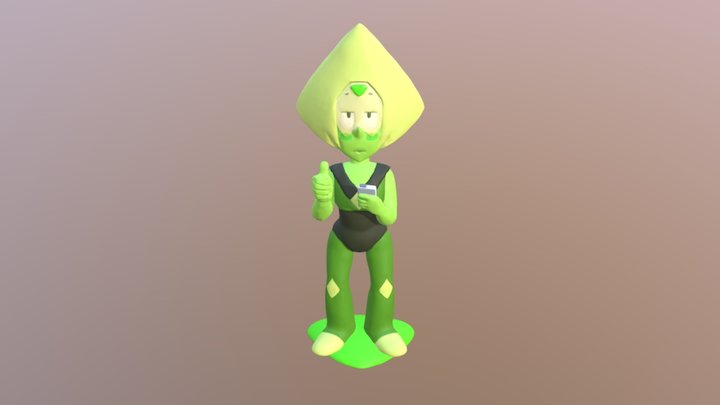peridot 3D Model