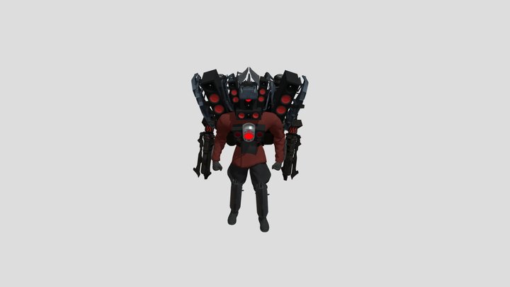 Titan_speakerman_upgraded 3D Model