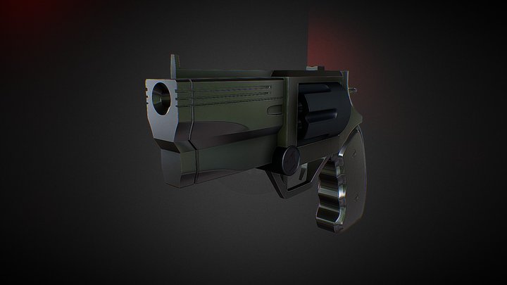 Cgc Revolver 3D Model