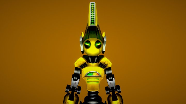Junkbot Roblox 3D Model