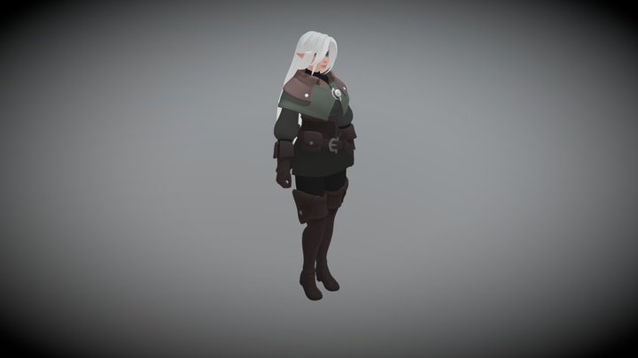 CNelson Idle/Walk/Run 3D Model