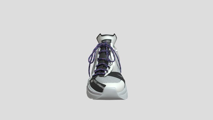 Calfskin Nappa Daymaster Sneakers New 3D Model