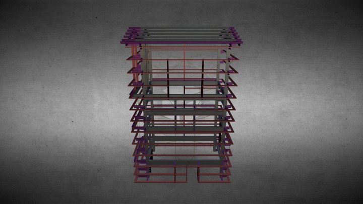 FABRICAÇÃO ENCLAUSURAMENTO CT-01 - PORTO DO AÇU 3D Model