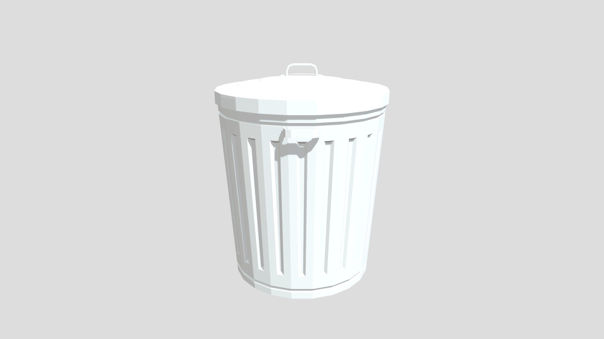 Trashcan from Poly by Google