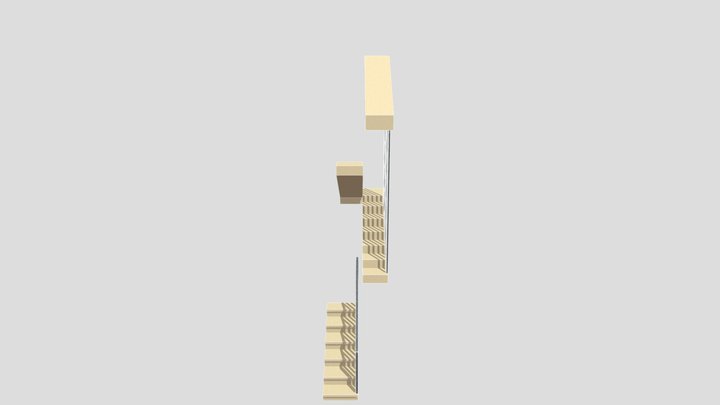 Ограждение для лестницы (174) 3D Model