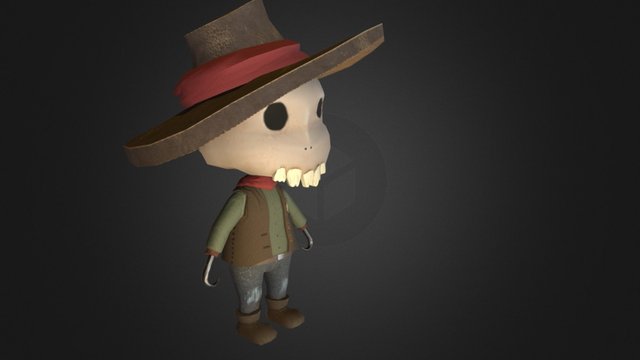 Mr Bones 3D Model
