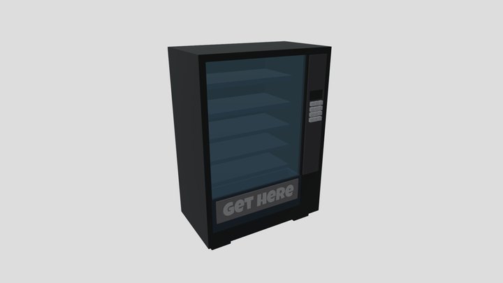 Basic Vending Machine 3D Model