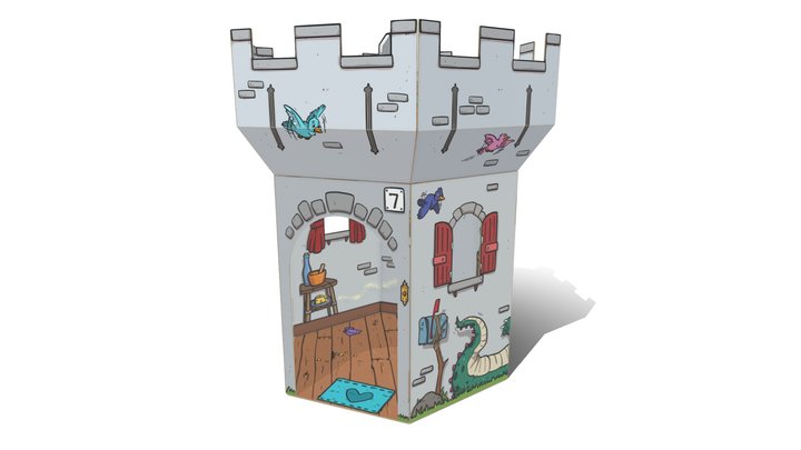 Family Fortress 3D Model