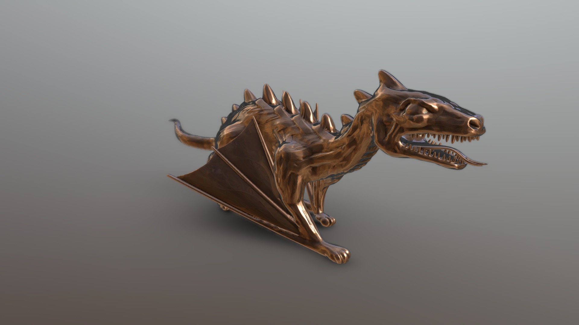 Daily Doodle Dragon - Download Free 3D model by Chaitanya Krishnan ...