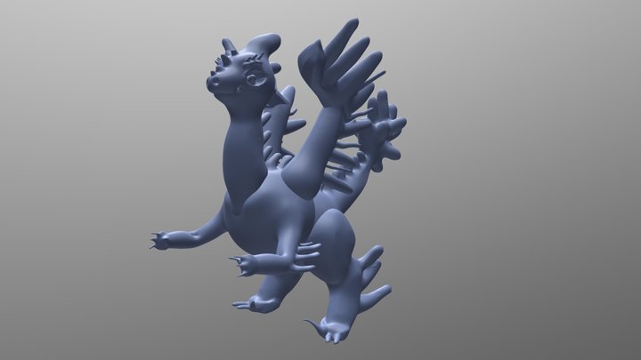 sculptris dino 3D Model
