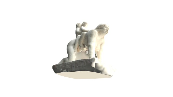 Mother by Gustav Vigeland 3D Model