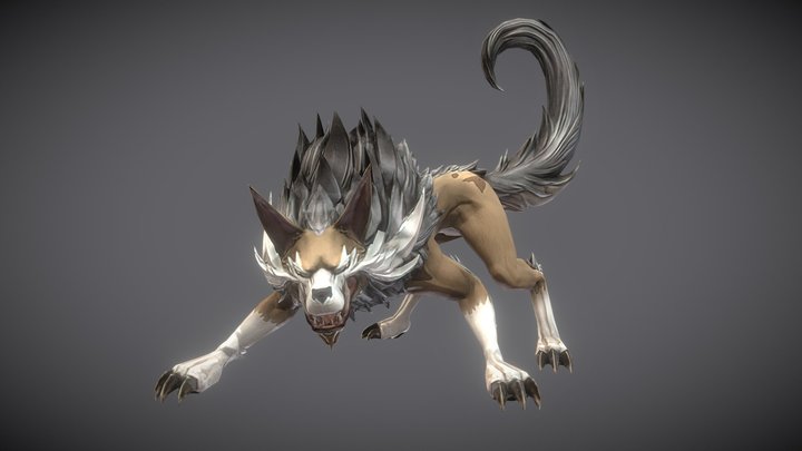 Wolf (^_^) 3D Model