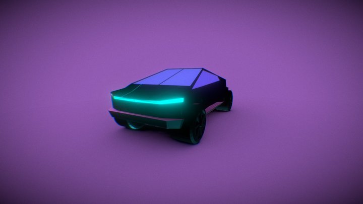 Cybertruck // Neontruck 3D Model