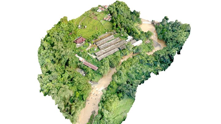 LAHAN EKSISTING KARYASARI 3D Model