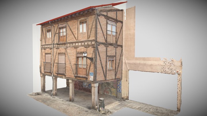 Calle Mayor; Alcalá de Henares ( Tramo ) 3D Model