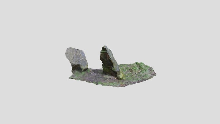 Rock formation - Boston Park, Rotherham 3D Model