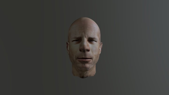 Bruce Willis 3D Model