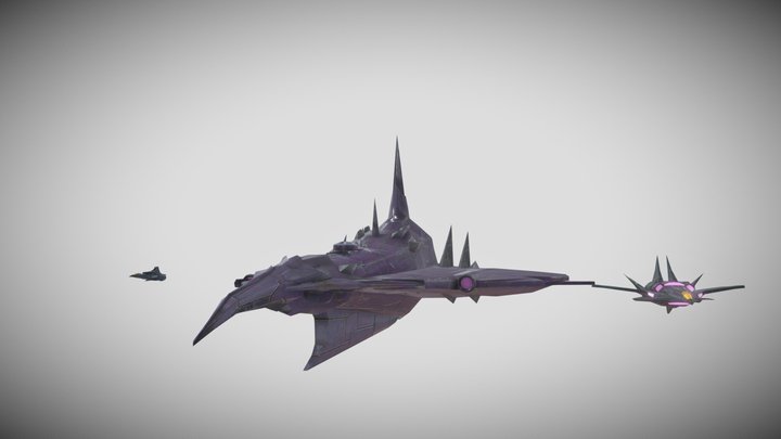 Decepticon Starships – Modello 3D gratuito STL