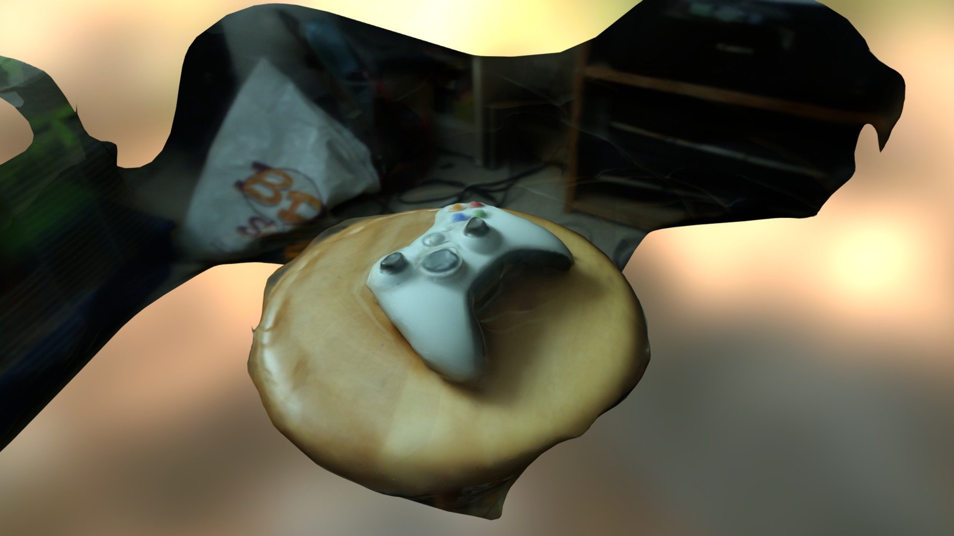 Autodesk 123D #3 - Manette