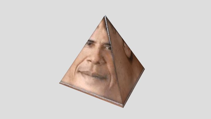 obama 3D Model