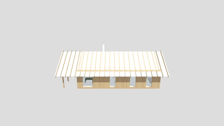 Lesany Realizace Simon2 3D Model