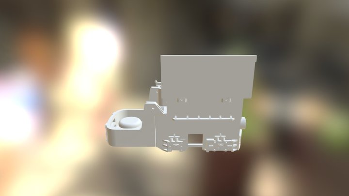 NIchiyu 2ton Battery Locomotive 3D Model