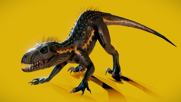 Indoraptor - ARK: Mysterious Mysteries 3D Model
