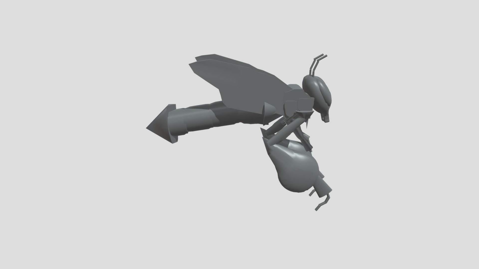 Bee modeling - 3D model by Gabriel Leite Siqueira ...