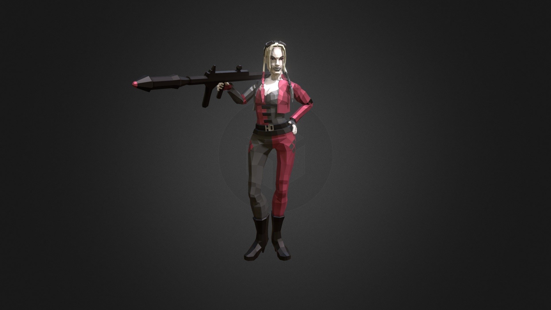 Harley Quinn - Bazooka (Margot Robbie)