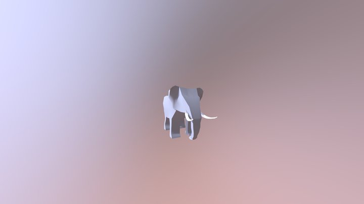 Elephant 3D Model