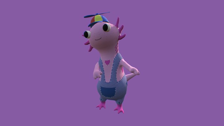 Ajolote AR – Free 3D Model STL