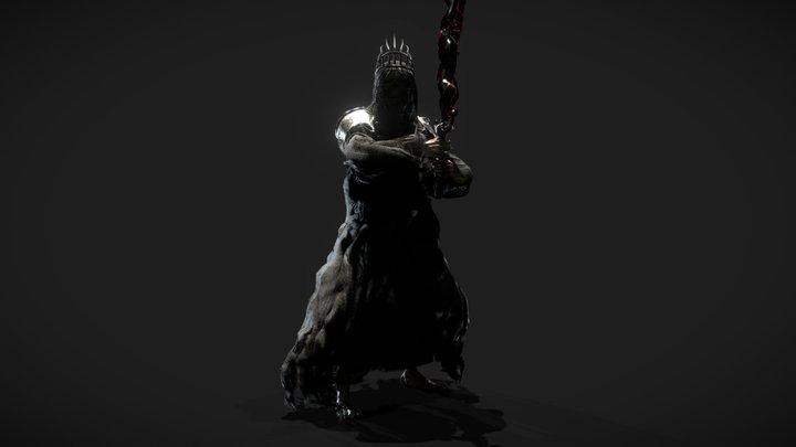 Skeleton King 3D Model
