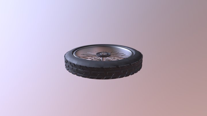 Wheelfinal Roundedversion 3D Model