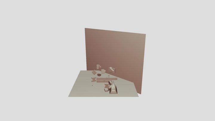 CGC Exercise - Model With Primitives 3D Model