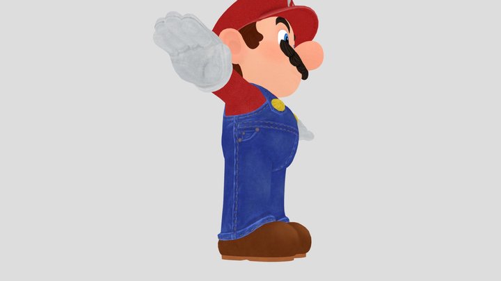 Nintendo Switch - Luigi's Mansion 3 - Non-Playab 3D Model