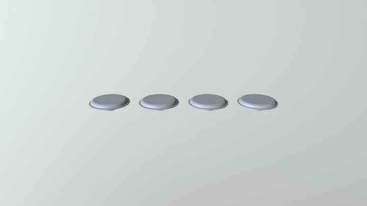 Button 3D Model