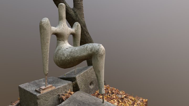 Skulpture Zdenek Nemecek 3D Model