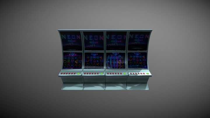 Gambling Machine 3D Model