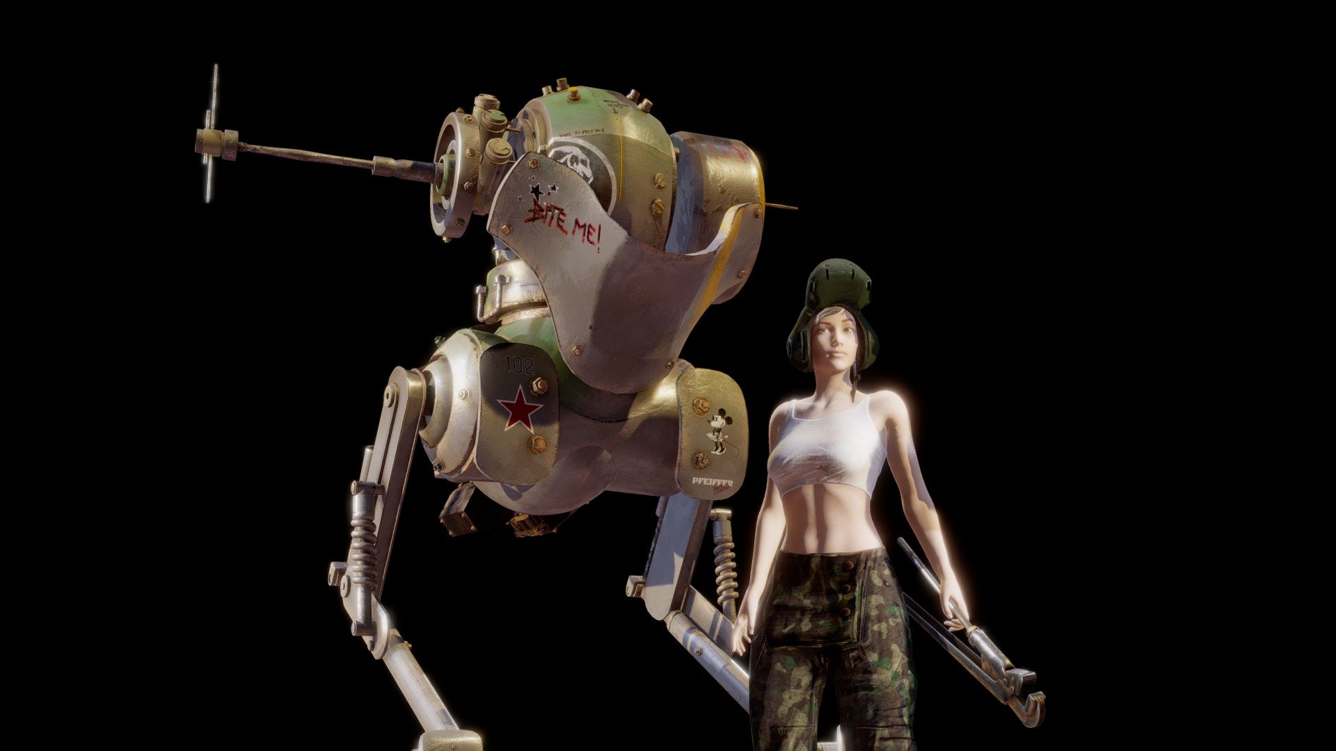 Ma.K. Pak Krote H91 — Sketchfab embed 3D viewer