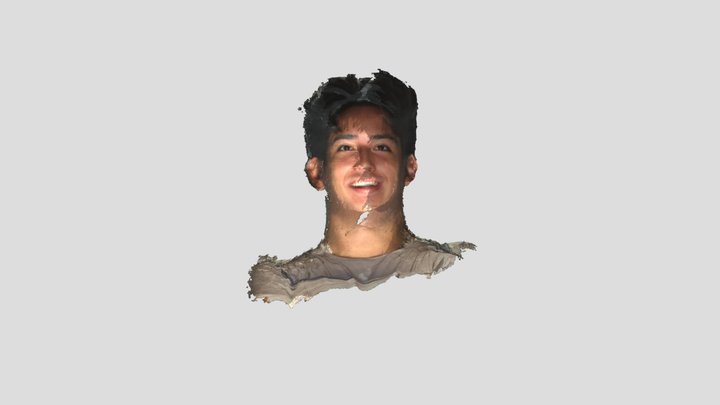Brandon Cohen Photogrammetry Face 3D Model