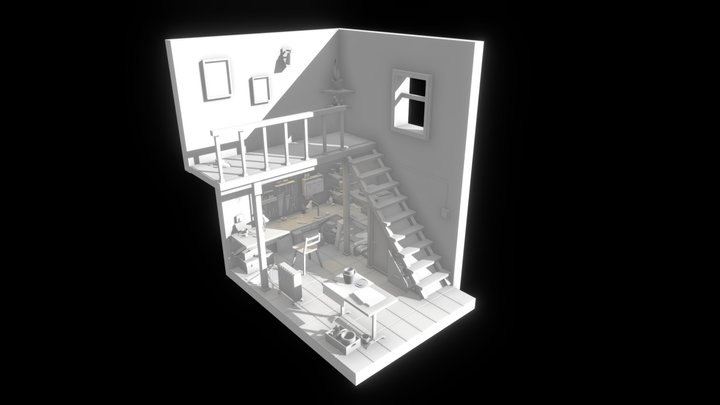 Blocking_1 3D Model