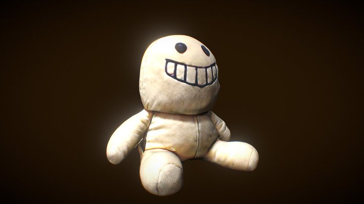 Scary plushy 3D Model