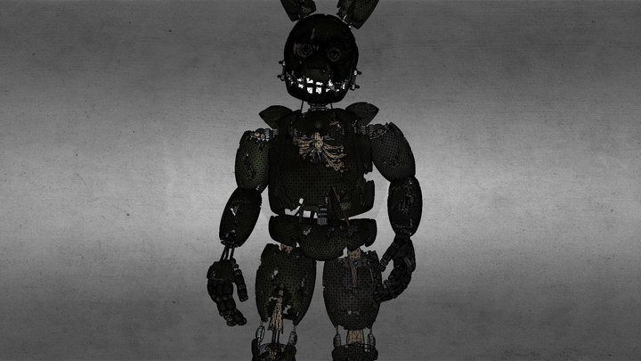 Springtrap from Fnaf 3 3D Model