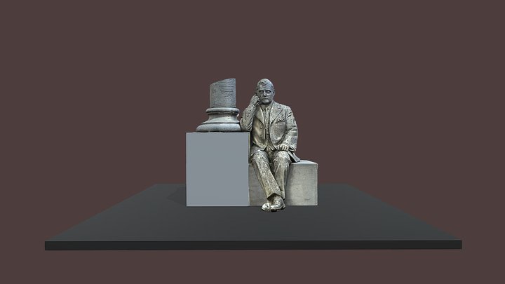 Pensador 3D Model